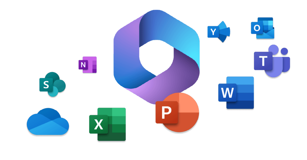 Microsoft 365 applications used in business software licensing